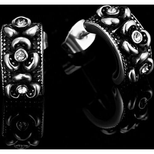 2021trend unusual casting studs earrings Vintage Geometric plum Tribe Earring for Mens Womens korean fashion teens Ear Jewelry