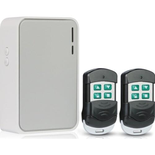 Wireless Garage Door Controller Switch Rolling Shutter Tubular Motor Controller 433Mhz RF Receiver Transmitter