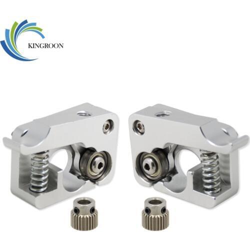 MK10 Extruder With 40 tooth Steel Gear Feed Extrusion 1.75mm Right Left Hand Arm Full Metal Bowden Extruder 3D Printer Parts
