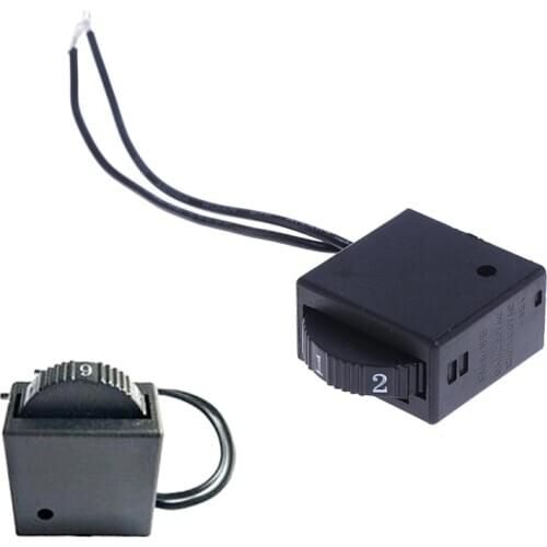 1Pcs Electric Power Tool Speed Controller Switch FA-8/1FE 5E4 6 Speed Regulation Apply To Curve Machine/Polishing Machine/Sander