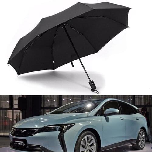Car Logo Emblem Bumbershoot Gentleman For Buick Sun Rain Umbrella HRV Encore Envision LaCrosse Regal Auto Accessories Decoration