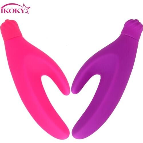 IKOKY Single Speed AV Vibrator G-Spot Clitoris Stimulator Female Masturbation Sex Toys for Women Dildo Adults Toys Sex Shop