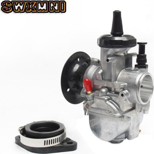 KSR 30 mm PWK Carburetor Carbfor Universal Shift Karts 4T Racing Motorcycle Scooter CRF YZF EXC