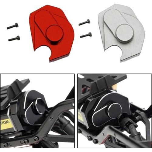 1:24 RC Aluminum Alloy Gear Box Shell for Axial SCX24 AXI90081 Model Crawler Buggy Replacement Parts