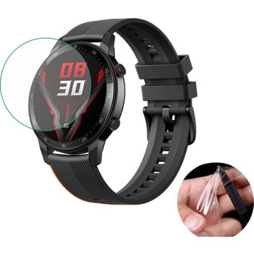 5pcs Soft TPU Clear Protective Film Guard For ZTE Nubia RedMagic Watch Smartwatch Display Screen Protector Cover Protection