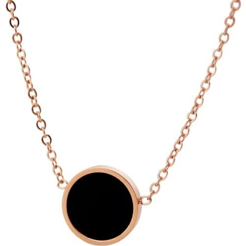 Classic Stainless Steel Necklace for women Designer Jewelry Necklace Women 2020 Statement Necklace KN016