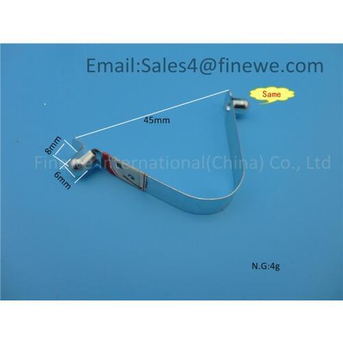 Manufacturer custom doubel head tube lock spring clip #10