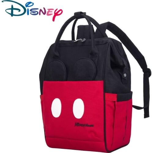 Disney USB Diaper Bag Backpack Mommy Maternity/Nappy Travel Backpack Baby Care Bag USB Heating Large Capacity Boutique