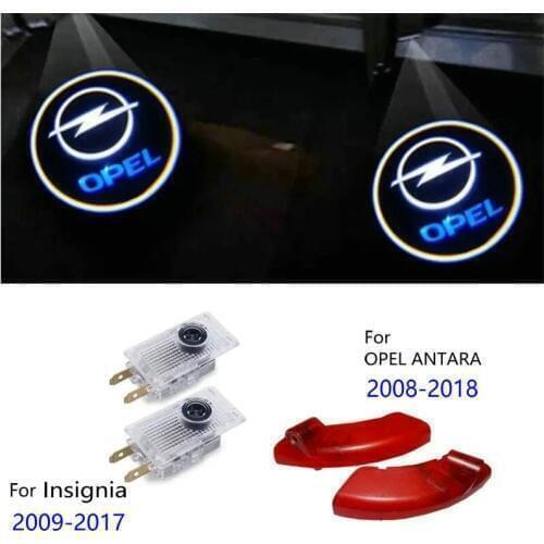 For Opel ANTARA Insignia 2014 2017 2015 2016 2011 2009 2010 2012 2013 2018 Car Led Door Welcome Light Projector Logo Laser Light
