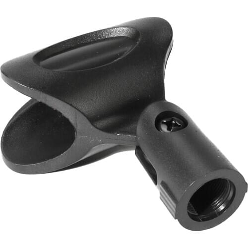 Universal Microphone Clip Holder Black for Microphone Mic Stand
