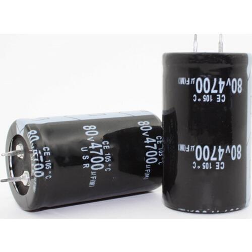 80V4700uf Electrolytic Capacitor Radial 4700uf 80V 30x50mm