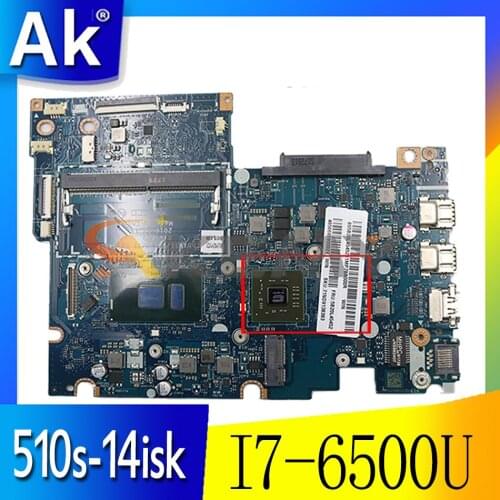 Akemy For Lenovo 510s-14isk Laptop PC Motherboard I7 6500U R7 M460 2G Graphics la-d451p 100% Test OK