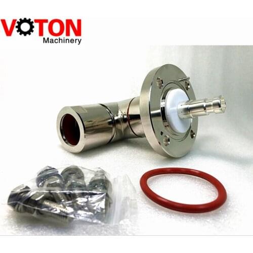 Free shipping Brass Material R/A 1-5/8 EIA Flange 90 Degree Right Angle RF Connector For LMR1200 Coaxial Cable