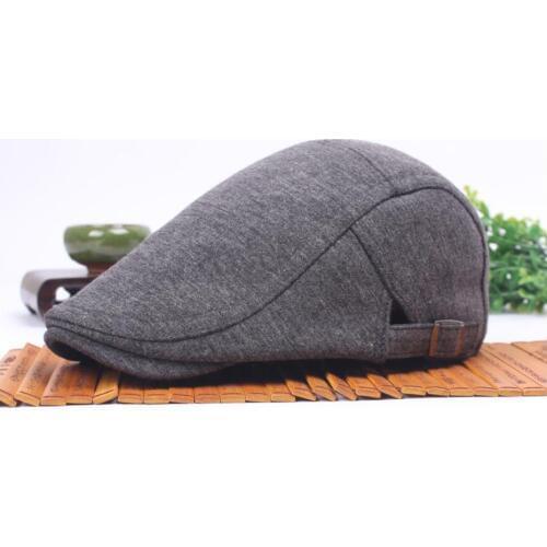 Free shipping Spring Autumn Unisex Ivy Caps Solid Color Plain Driver Gastby Cap Casual Flat Women Men Beret Caps
