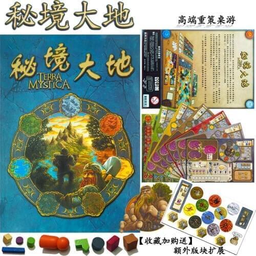 Cards Game Terra Mystica Board Game