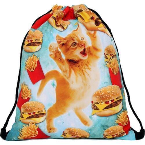 BU Brand New Fashion Women Men Drawstring bag Unisex Retro Travel Makeup Case Cosmetics Shoes Storage Toiletry Bag