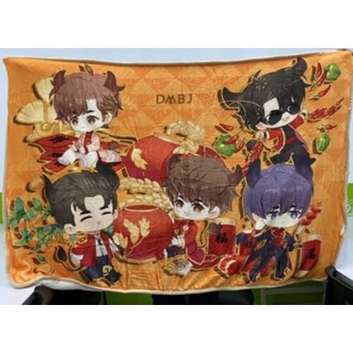 Time Raiders Kylin Zhang Wu xie Lamb wool blanket stuffed Plush Throw Blanket warm Limited cute lovely cosplay thoughtful gift C