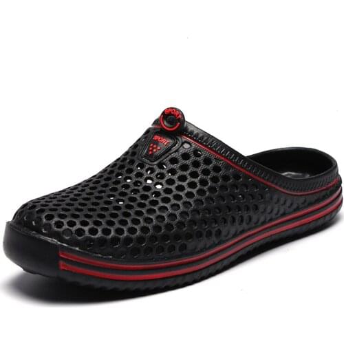 2021 Men Sandals Summer Hole Shoes Clogs Girl Boy Lovers New Home Garden Women Beach Flat Slippers