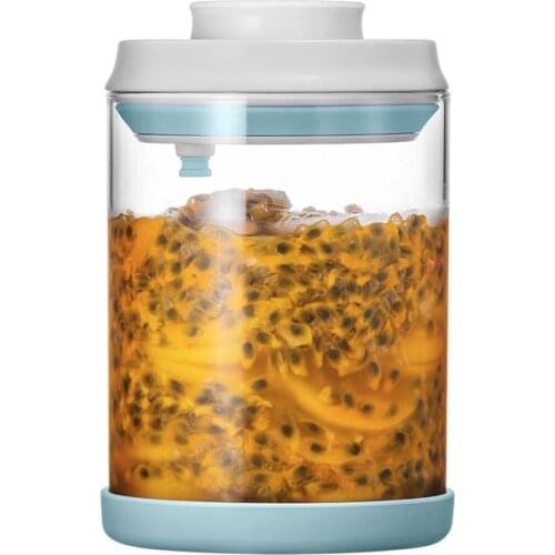 Glass Jars Keep Fresh and Dry Coffee Bean Storage with Airtight Lid for Jam Jelly baby food Spices Dry Food Storage