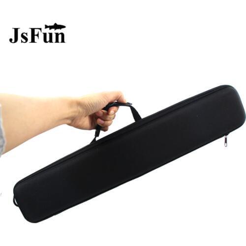 Outdoor EVA Fishing Bag Sea Fishing Rod Carrier Bag with Strap Portable Ultra Light Tackle Storage Case Crossbody Handbag PJ201