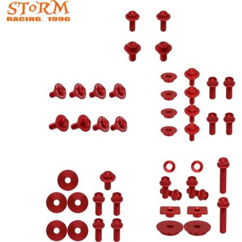 CNC Motorcycle M6*16 Seat Side Panels rear front fender Screw For Honda CRF450R CRF 450R 450 R 2005 2006 2007 2008 05-06 07-08