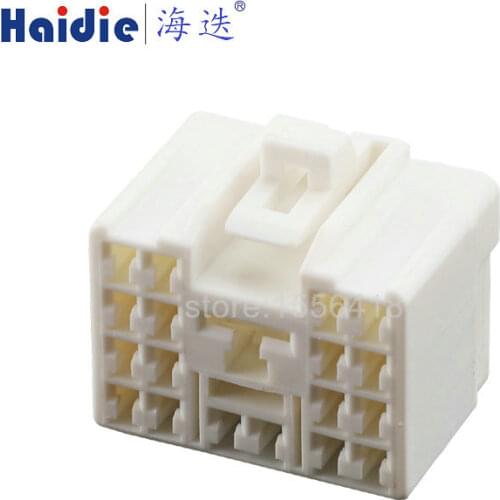 2sets 19pin auto car plastic electric housing plug wiring cable connector 7283-1194