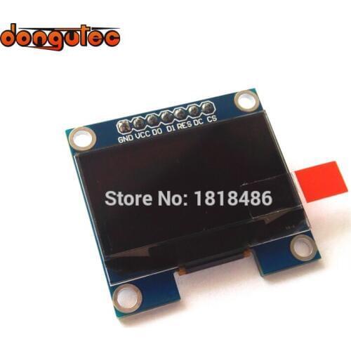1PCS 1.3 inch 128X64 OLED module white SPI IIC interface Driver IC SH1106