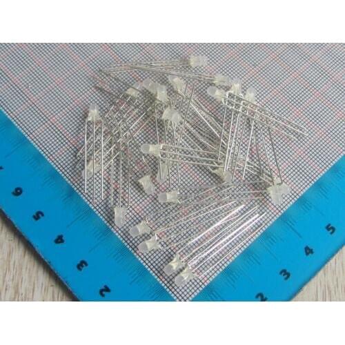 100pcs cathode commune DIP 3mm Fog Red Green light Led Diode Red Green light-emitting diode White LED lamp