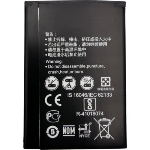 1x 1500mAh HB434666RBC Phone Replacement Battery For Huawei Router E5573 E5573S E5573s-32 E5573s-320 E5573s-606 E5573s-806