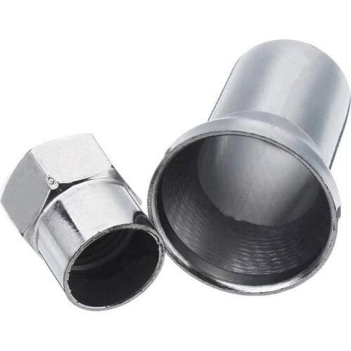 80% Hot Sale 4Pcs TR413 Chrome Car Truck Tire Wheel Tyre Valve Stem Hex Caps Sleeve Covers