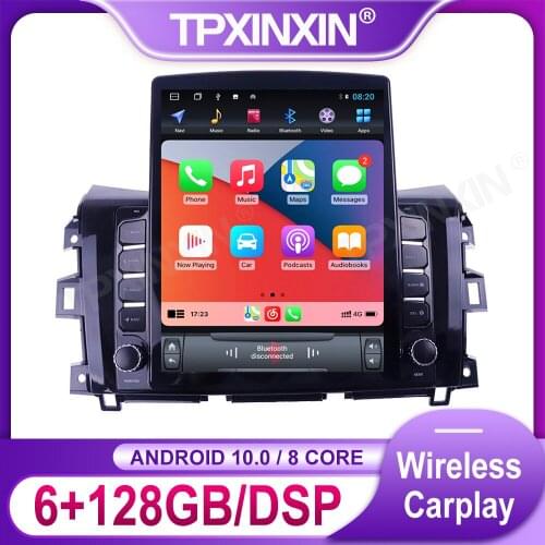 Android 10 IPS Screen Car Radio For Nissan navara 2013 -2018 Multimedia Video Audio Recorder DVD Player Navigation GPS Auto 2din
