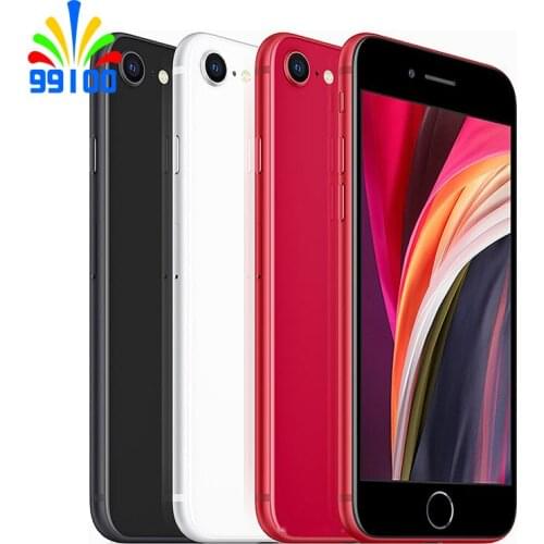 Used Original Apple iPhone SE 2020 Cellphone 4.7 Inch A13 3GB+ 64/128/256GB 12MP 4G-LTE Mobile Phone SE2