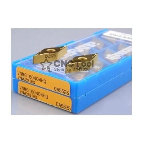 Free shopping! 10PCS VNMG160404-HQ CA5525 lathe cutting tools CNC blade alloy carbide cutting tool carbide inserts