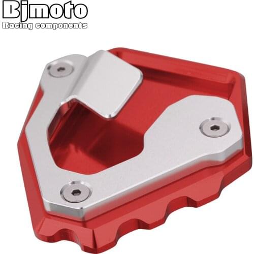 BJMOTO Motorcycle Side Stand Enlarger Pad For Honda CRF1000L African Twin 2016-2018 Parking Kickstand Extension Base Plate