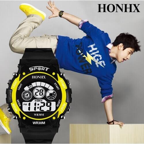 Fashion Led Kids Watches Boys Digital Bracelet Men Women Unisex Watch Sports Electronic Children Baby Clock Gifts Montre Enfant