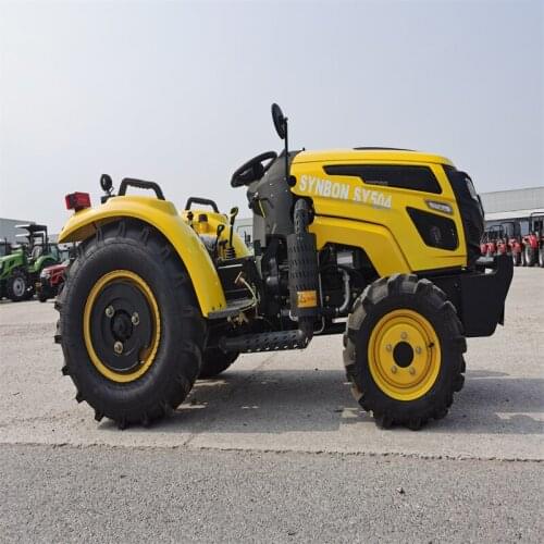 Four Wheeled Tractors Agricultural Equipment Farm Construction Machinery 4x4 Mini Tractors
