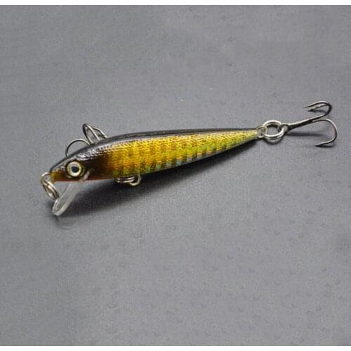 Artificial Topwater Minnow High Quality Plastic Fishing Bait 67mm/2.3g Anti-Corrosion Freshwater Fishing Lure Hard Bait