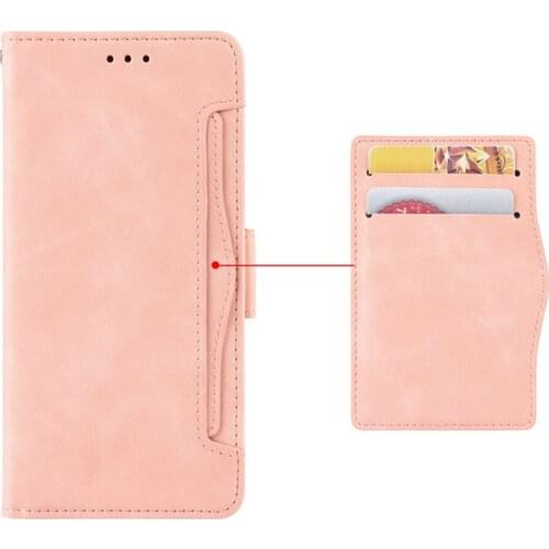 Leather Flip Phone Case Holder Retro Protective Cover Skin w/ Wallet Card Shell Sleeve for Samsung Galaxy Xcover 5 Phone