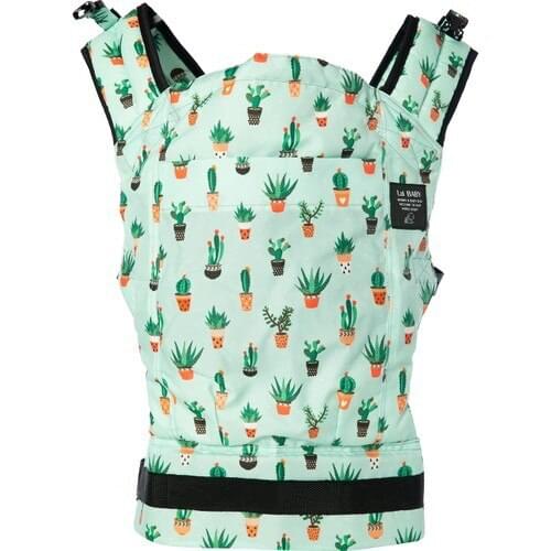 Lal Baby Cactus Pattern Water Green Ergonomic Baby Kangurusu