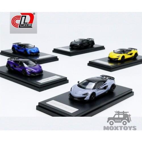 LCD 1:64 McLaren 600LT Yellow/Black/Grey/Purple Diecast Model Car