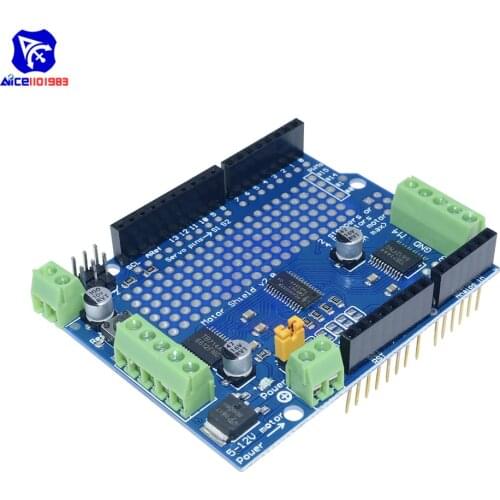TB6612 Mosfet Stepper Motor PCA9685 PWM Servo Driver Shield Board For Arduino Speed Control Uno Leonardo Mega R3 Replace L293D