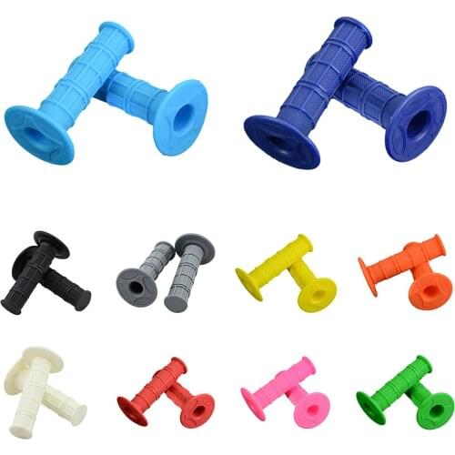Motorcycle Handles Handlebars Motorcycle Scooter Quad 22mm rubber Motocross Green