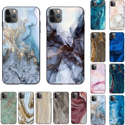 Yinuoda Marbling Phone Case for iPhone 11 12 pro XS MAX 8 7 6 6S Plus X 5S SE 2020 XR cover