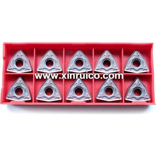 10 pcs/lot CNC tungsten carbide inserts WNMG080408-MM for machining stainless steel, semi-finishing