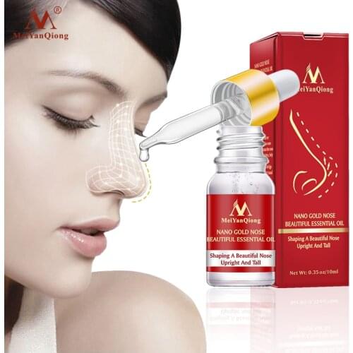 Nose Slimming Essential Oil Up Heighten Rhinoplasty Collagen Firming Moisturizing Nose Serum Reshape Natural Face Skin Care 10ml