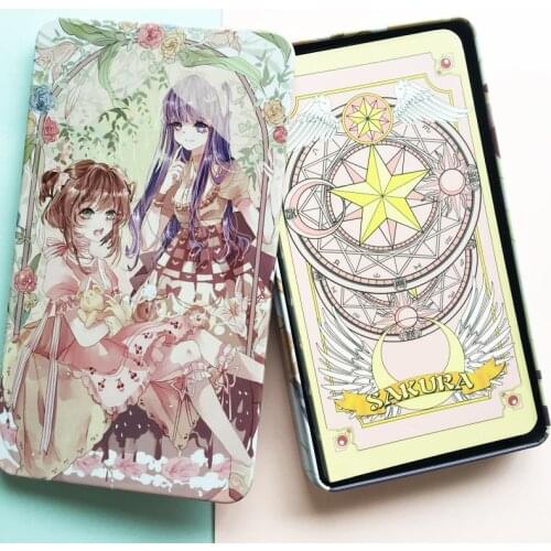 Japan Anime Action Figure Printed Card Captor Sakura Magic Clow Cartoon Student Worker Notebook Diary Book Stationery New In Box