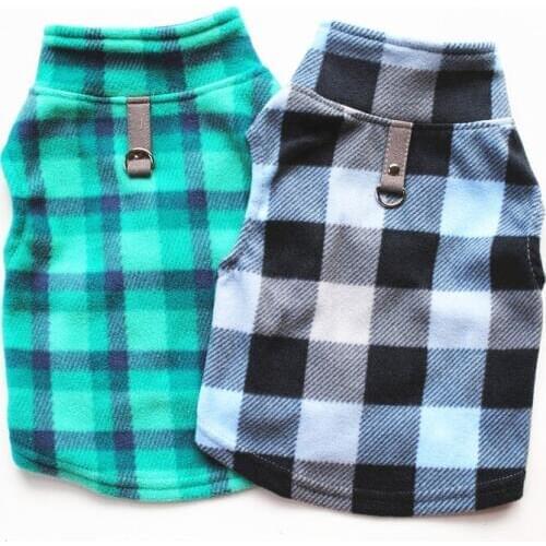 New Harness Vest Coat Jacket Puppy Pet Clothes Fleece Dog T Shirt for Small Dogs Dog Vests for Chihuahua French Bulldog Fleece