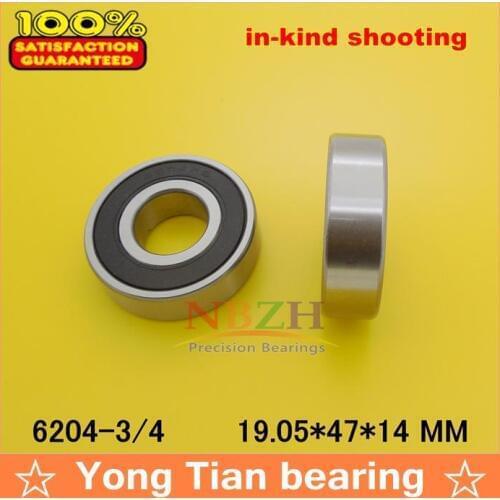 6204/19.05 non-standard special bearings 6204/12-2RS 6204 3/4 RS1 19.05*47*14 mm