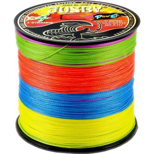 JOSBY 8 Strands PE Braid Floating Fishing Line Japan Super Strong 300M 500M 1000M 100M Multifilament