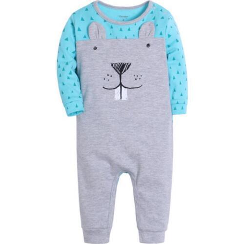 Baby Rompers Boys Set Children Clothing Suit Baby Body Suits Kawaii Animal Pattern Newborn Jumpsuit For 3-24 Month